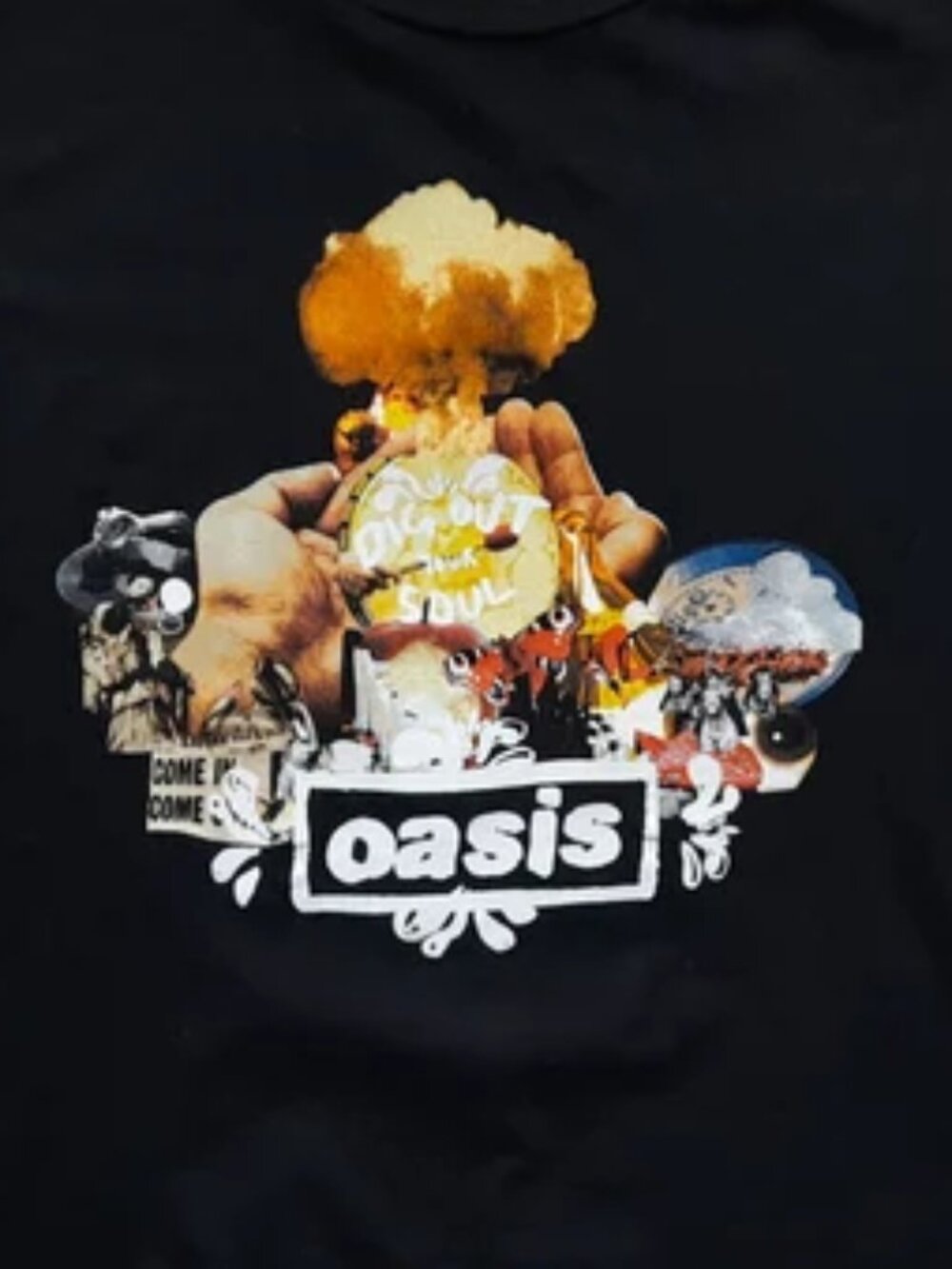 Style Oasis Dig Out Your Soul European Tour Tee - Picture 2 of 4